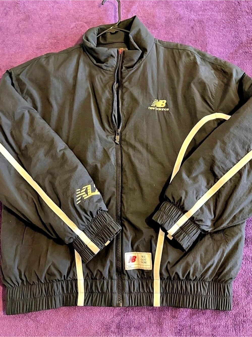New Balance KL2 Warmup Jacket & Pants set Black